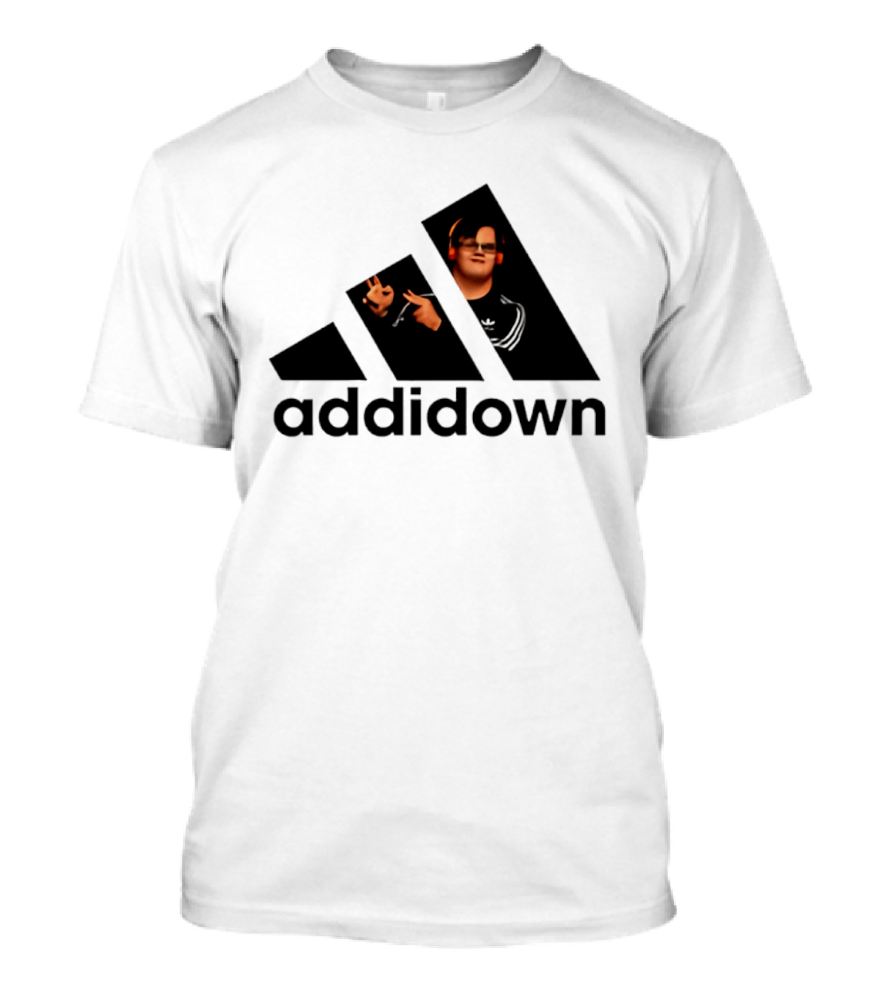 Addidown Down Syndrome Sign Language Pose T-Shirt