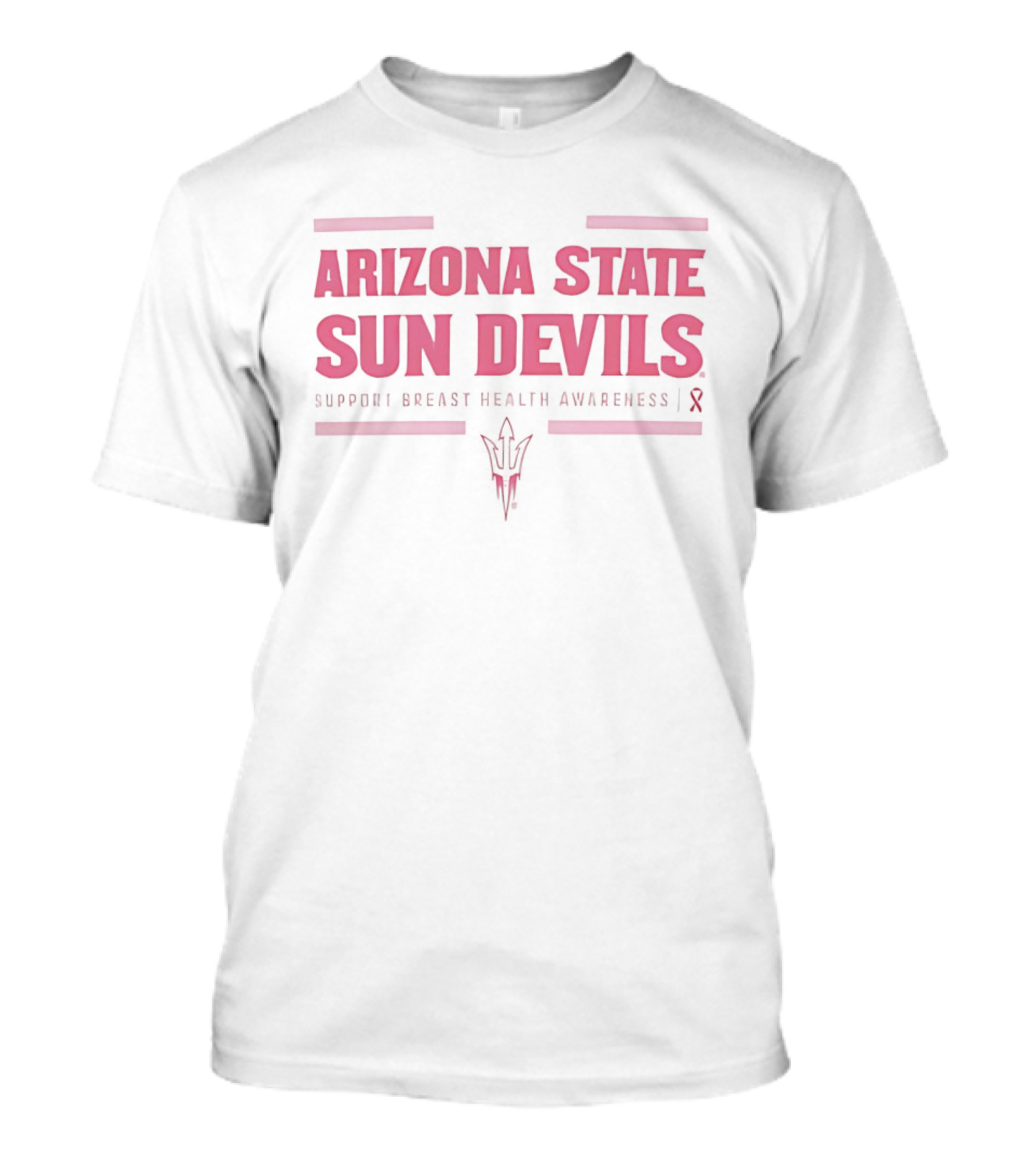 Arizona State Sun Devils Women's Breast Cancer Awareness 2024 T-Shirt