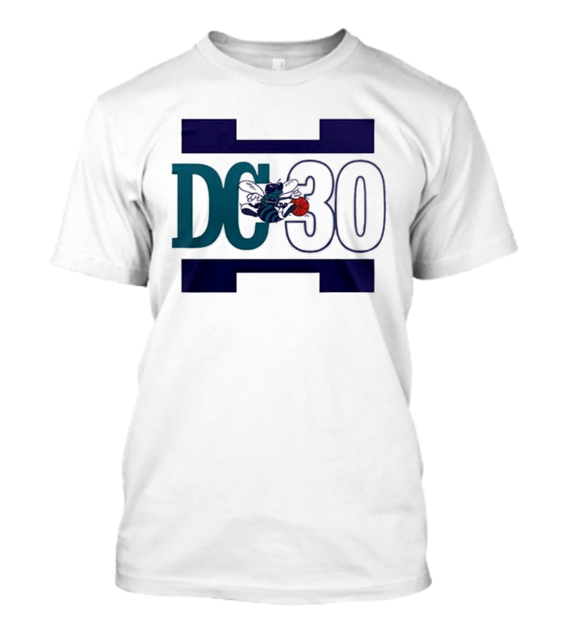Charlotte Hornets 2026 DC 30 Dell Curry T-Shirt