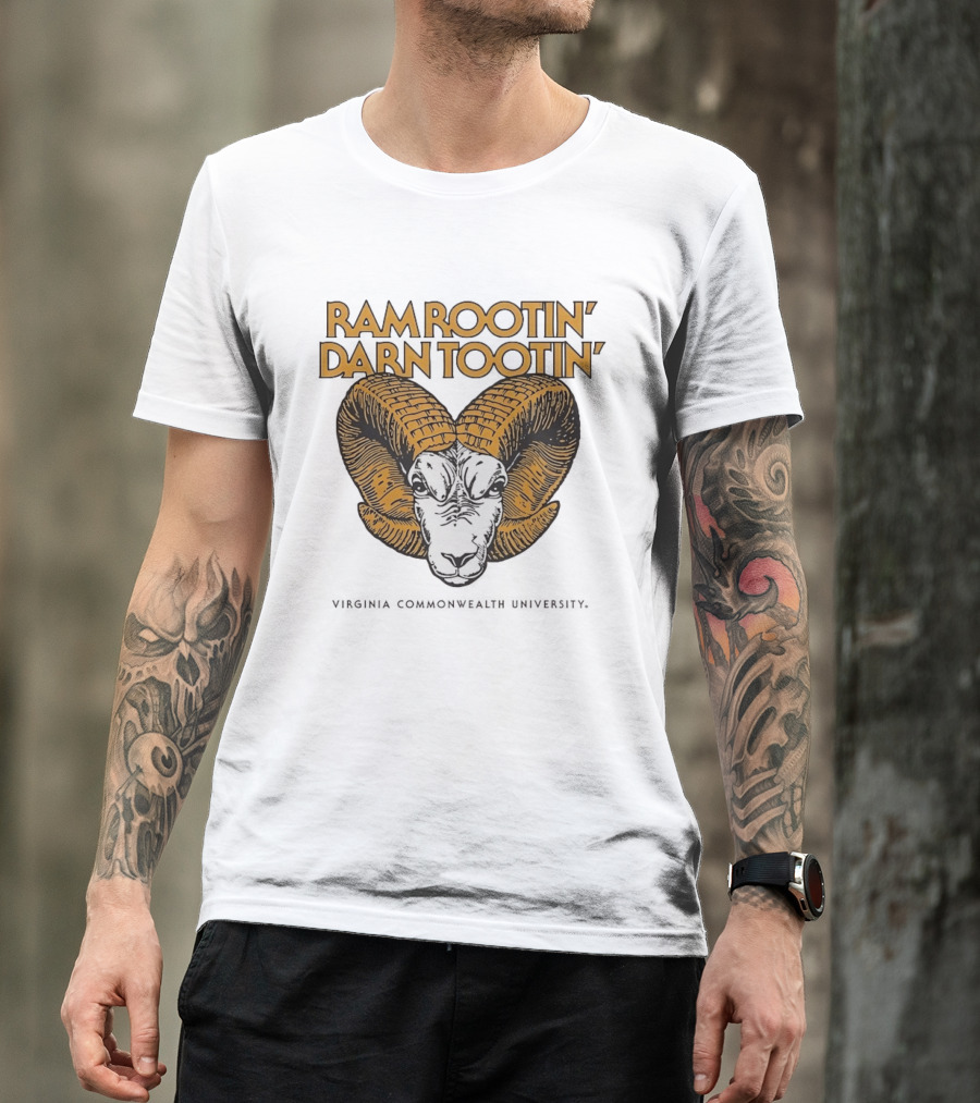 Ram Rootin Darn Tootin Virginia Commonwealth University T-Shirt