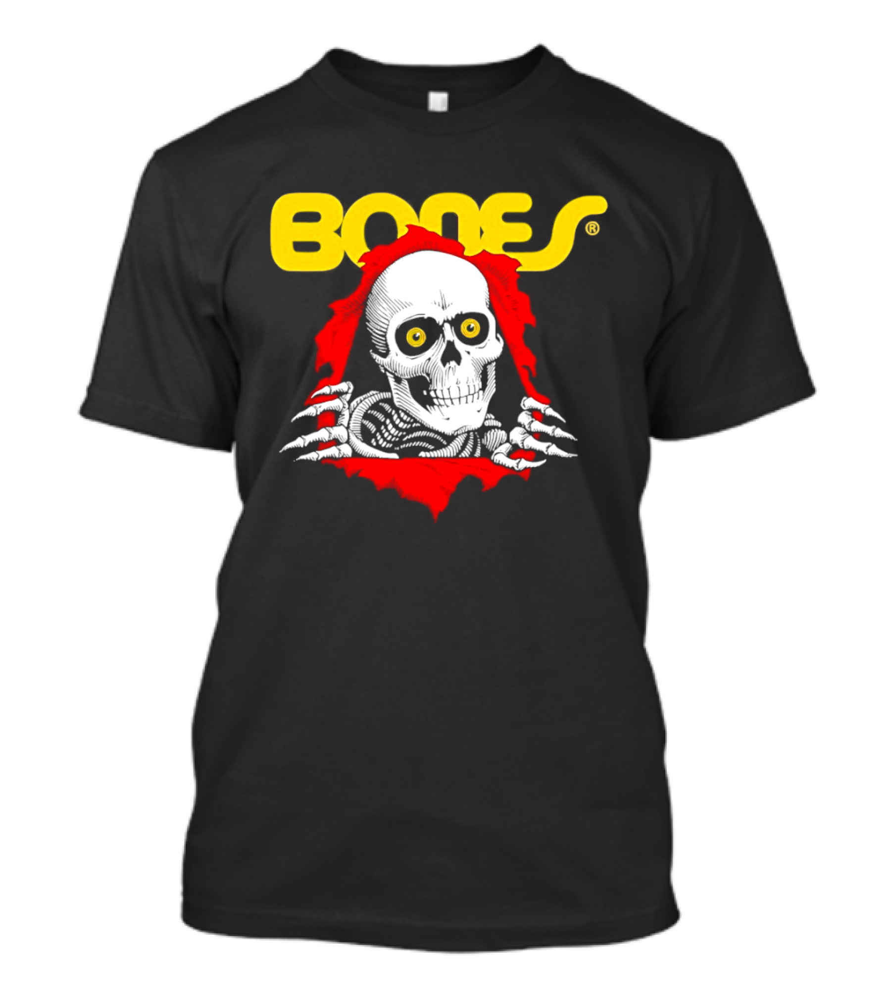Bones Brigade Powell Peralta Ripper Skeleton Skull T-Shirt