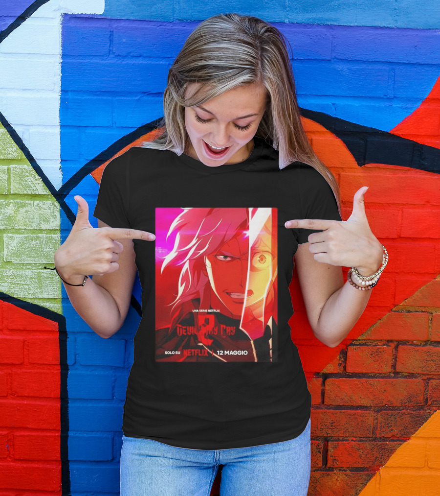 Devil May Cry Serie Netflix Solo Su Netflix 12 Maggio T-Shirt