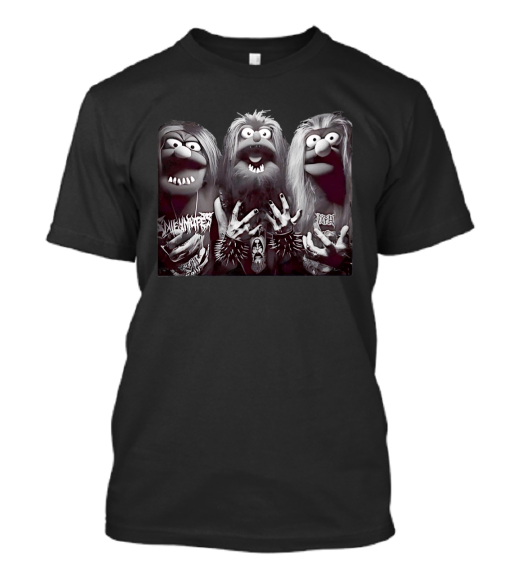 Muppet The Electric Mayhem Heavy Metal Spinal Tap T-Shirt