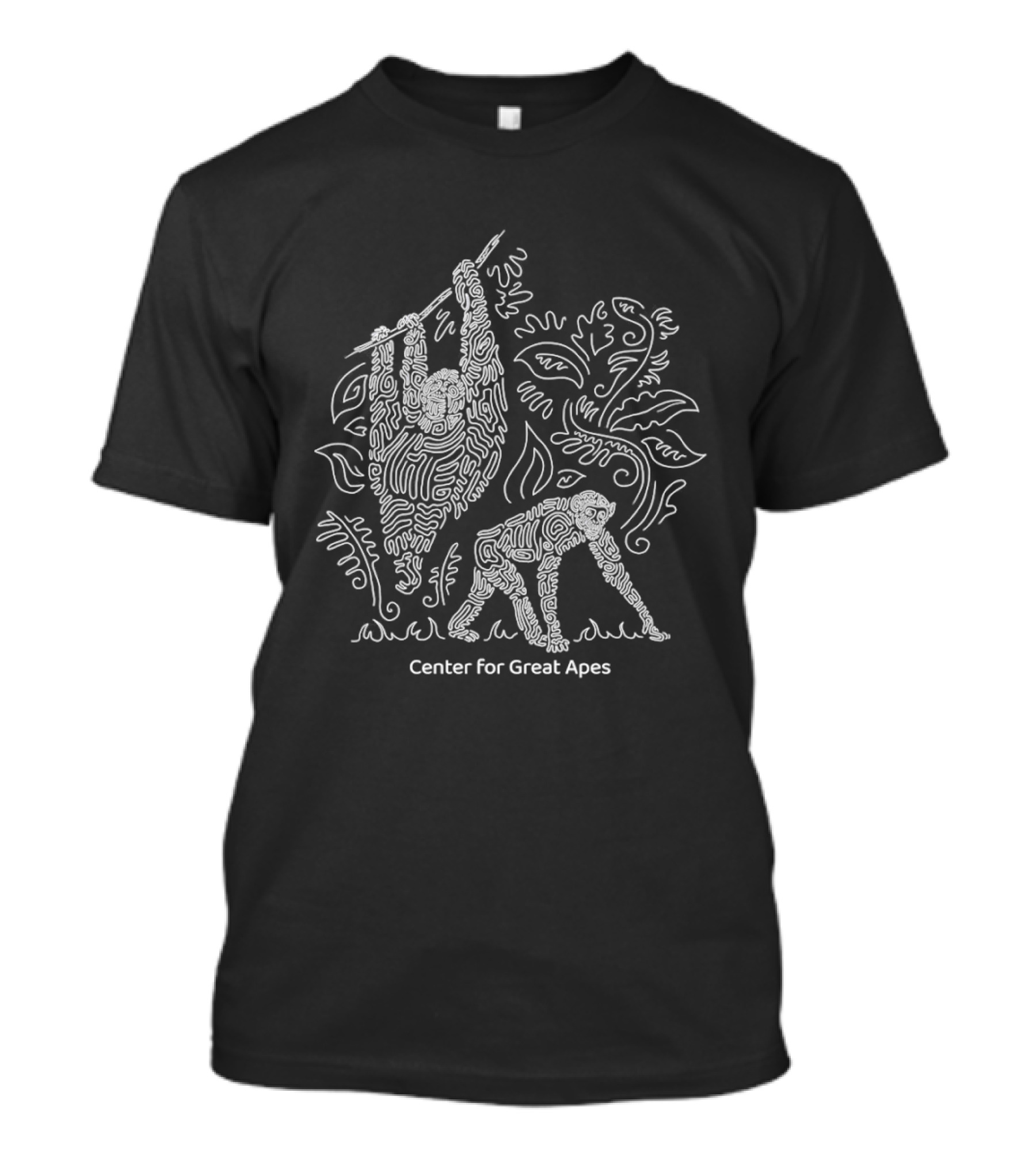 Center For Great Apes Sloth And Primate Conservation T-Shirt