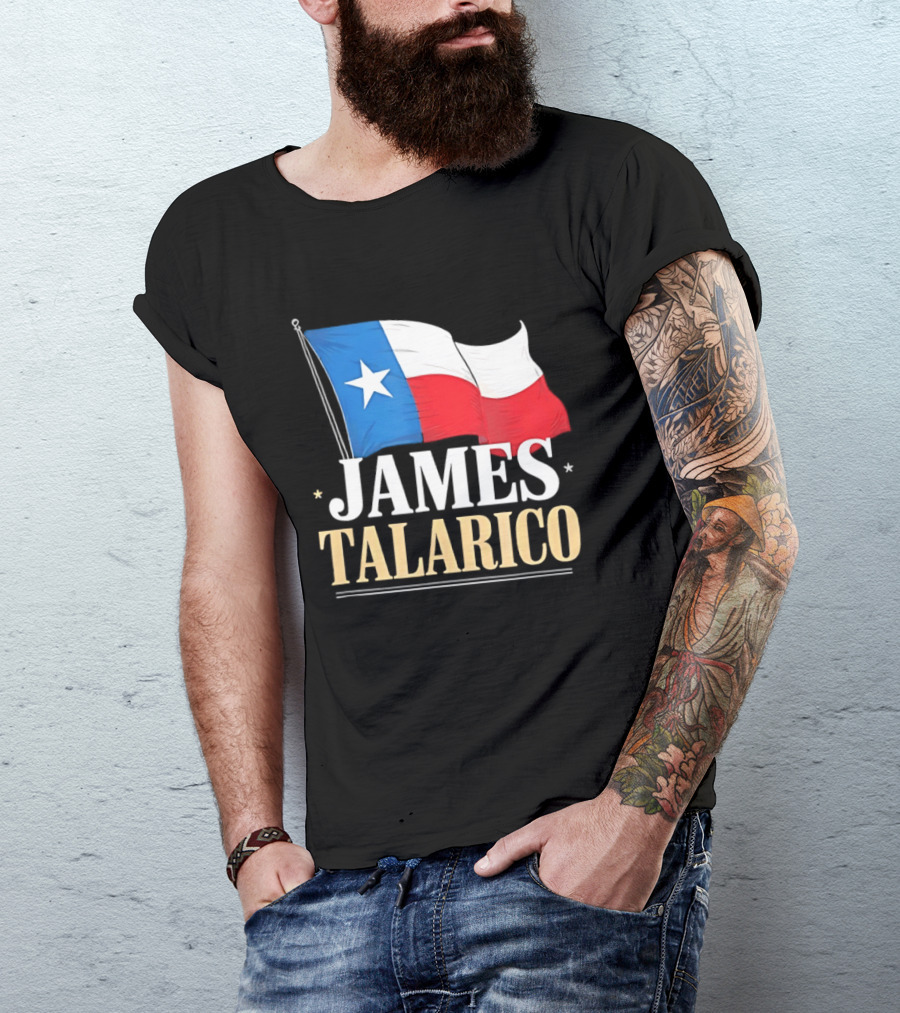 James Talarico Texas Flag Democrat Political T-Shirt