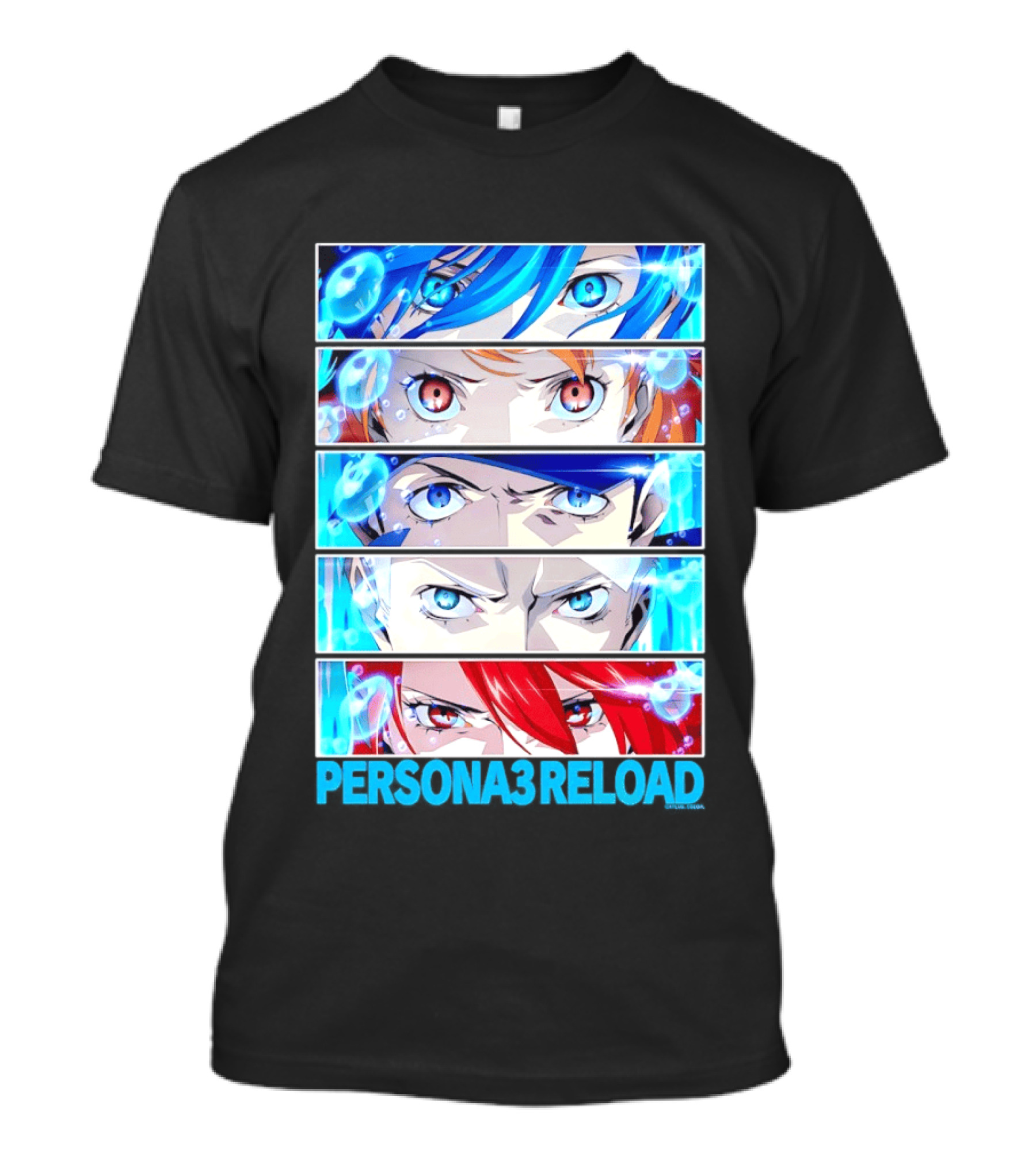 Persona 3 Reload Character Eyes Close Up T-Shirt