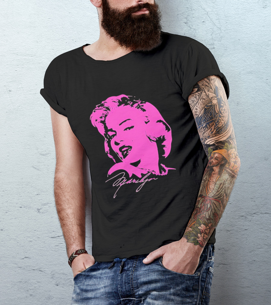 Marilyn Monroe Pink Pop T-Shirt