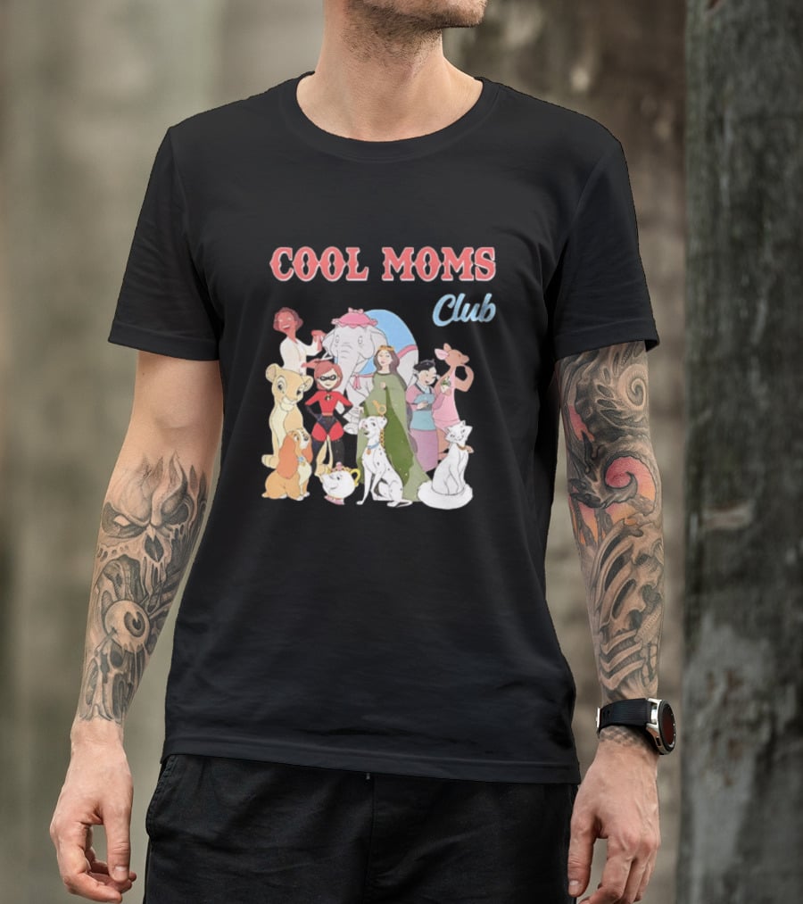 COOL MOMS CLUB Disney Characters T-Shirt