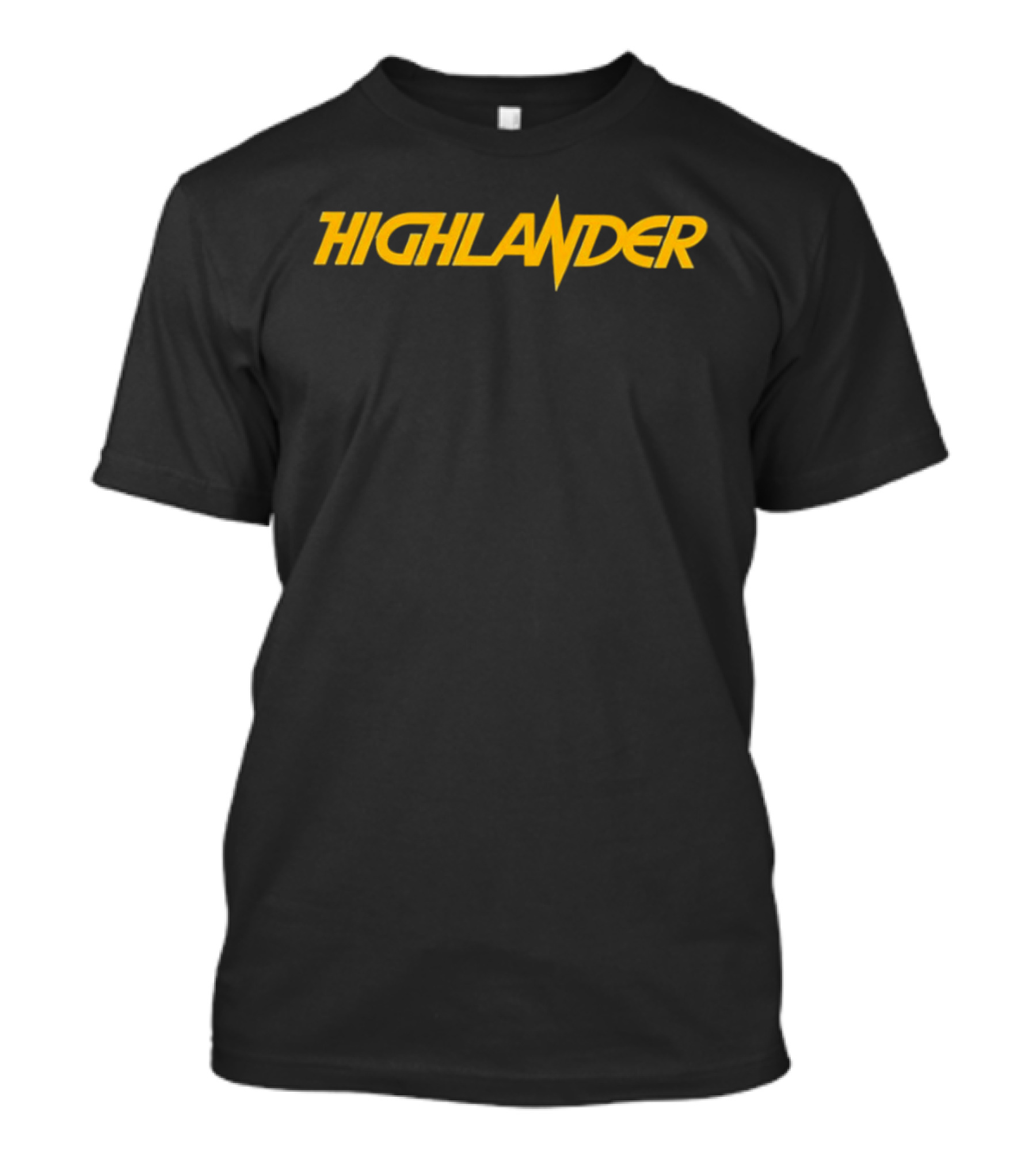 Highlander Iconic Movie Logo 1986 Cult T-Shirt