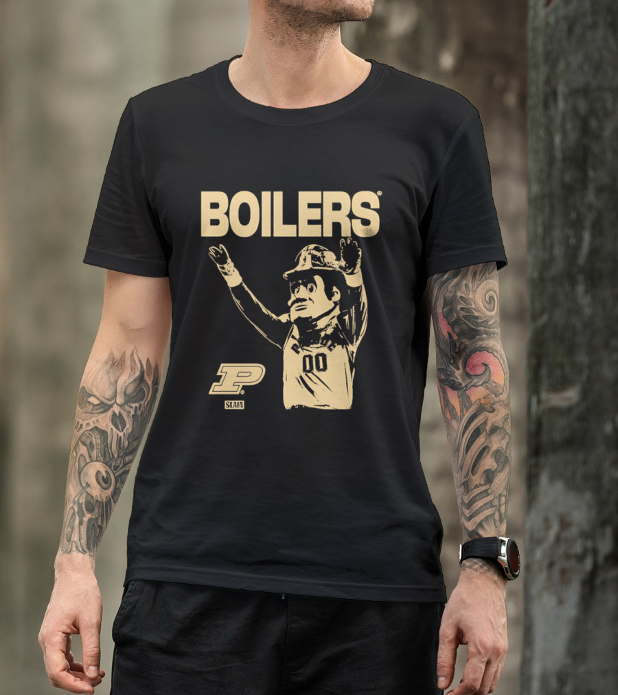 Boilers Purdue Boilermakers Slam Magazine Retro Team Spirit T-Shirt