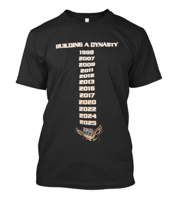 Building A Dynasty Fear The Roo Collective 1999 2025 T-Shirt