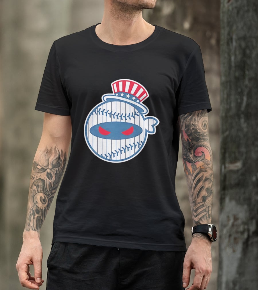 New York Yankees Pitching Ninja Baseball T-Shirt