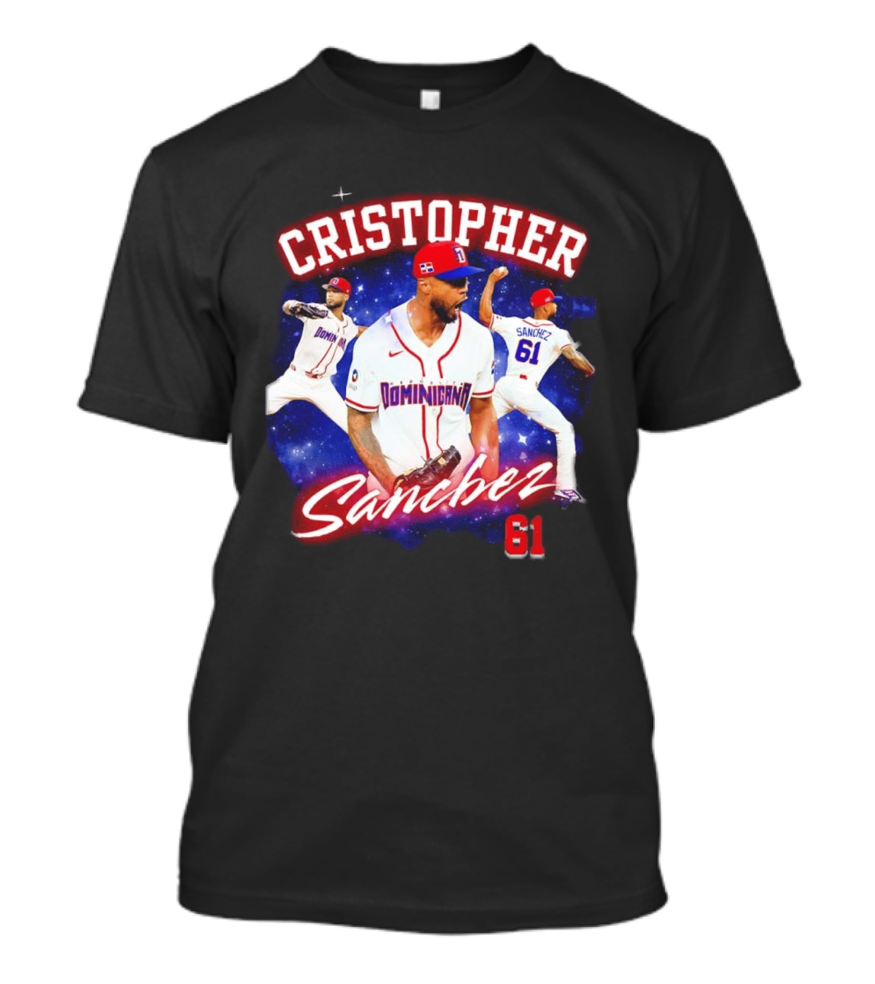 Cristopher Sanchez Dominican Baseball 61 Pitcher T-Shirt
