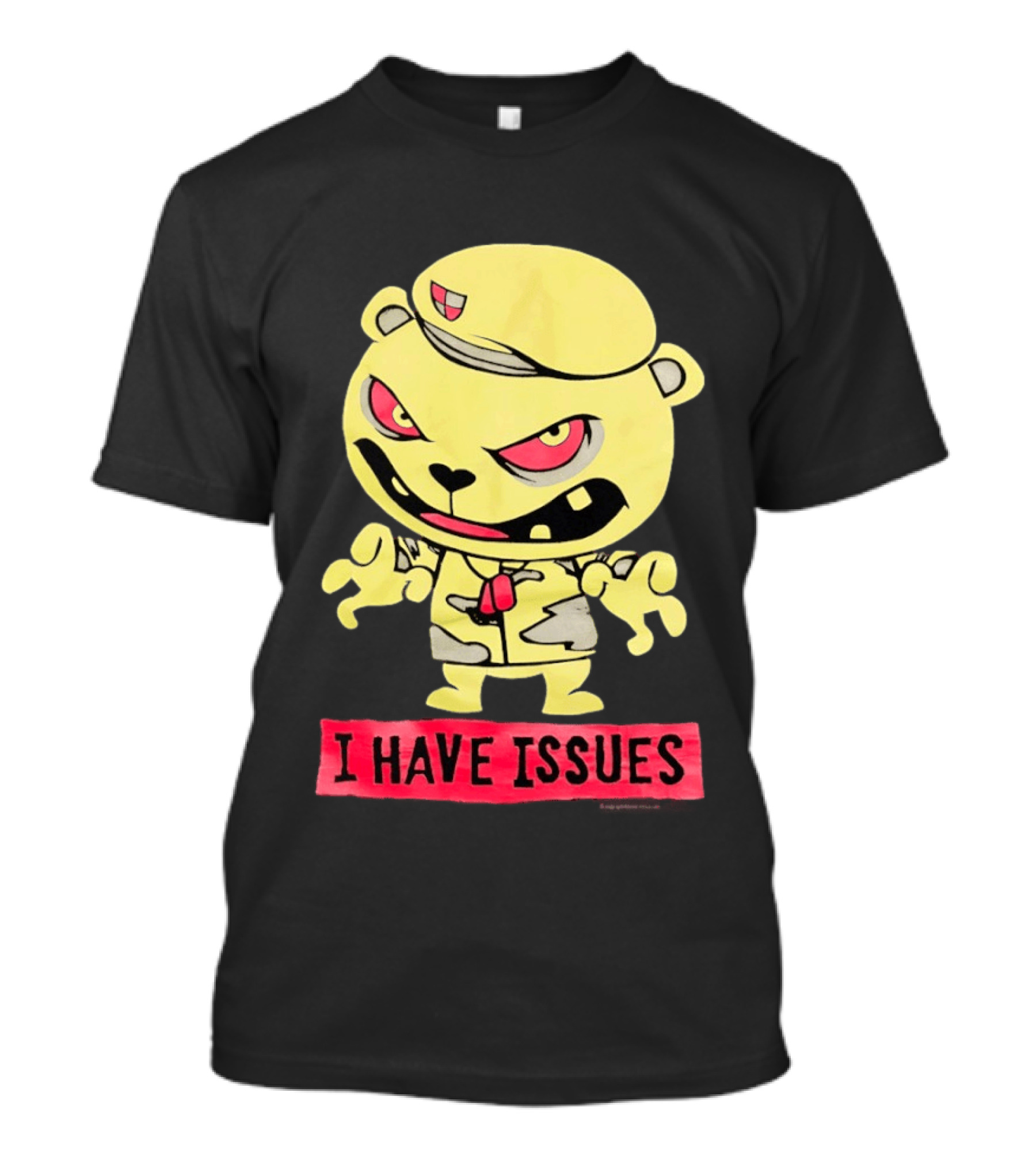 Flippy Series Happy Tree Friend I Have Issues T-Shirt