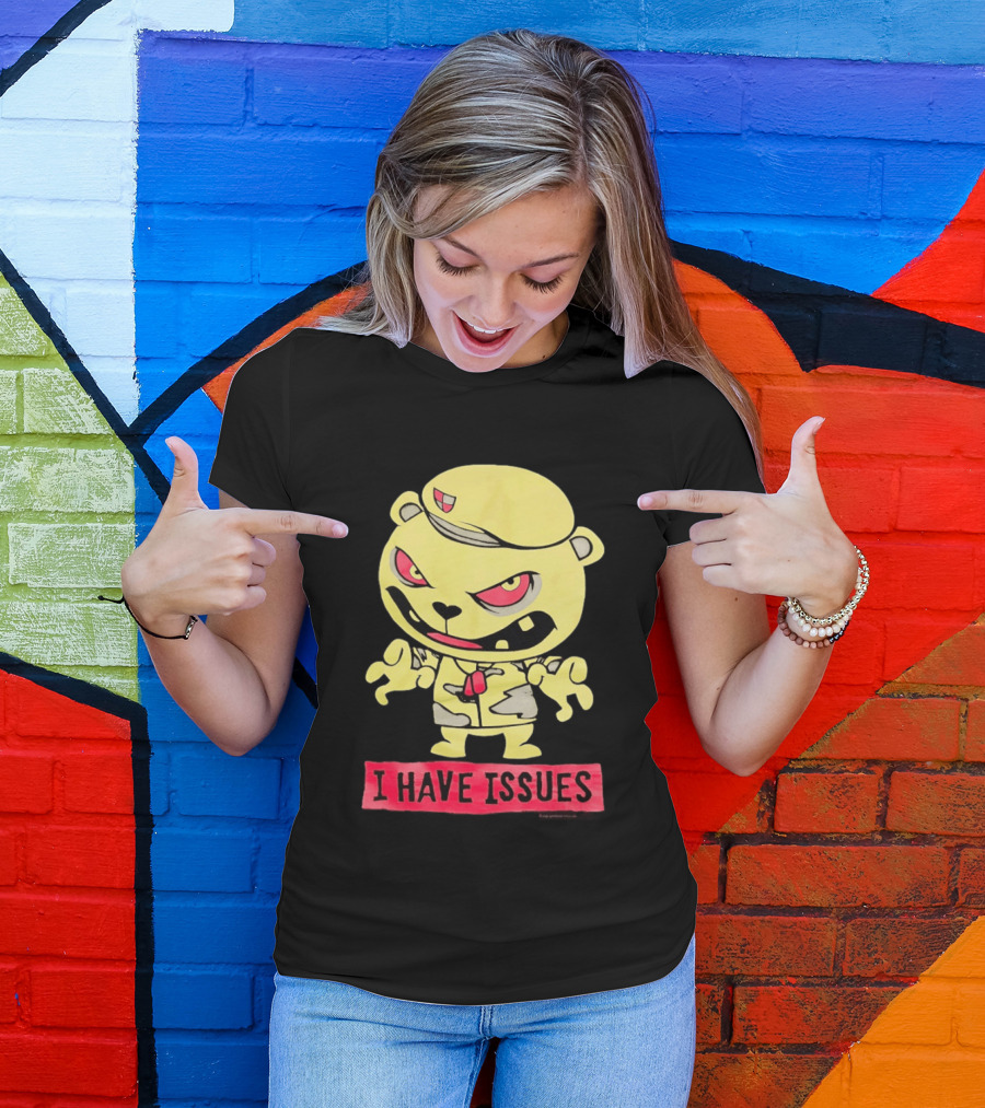 Flippy Series Happy Tree Friend I Have Issues T-Shirt