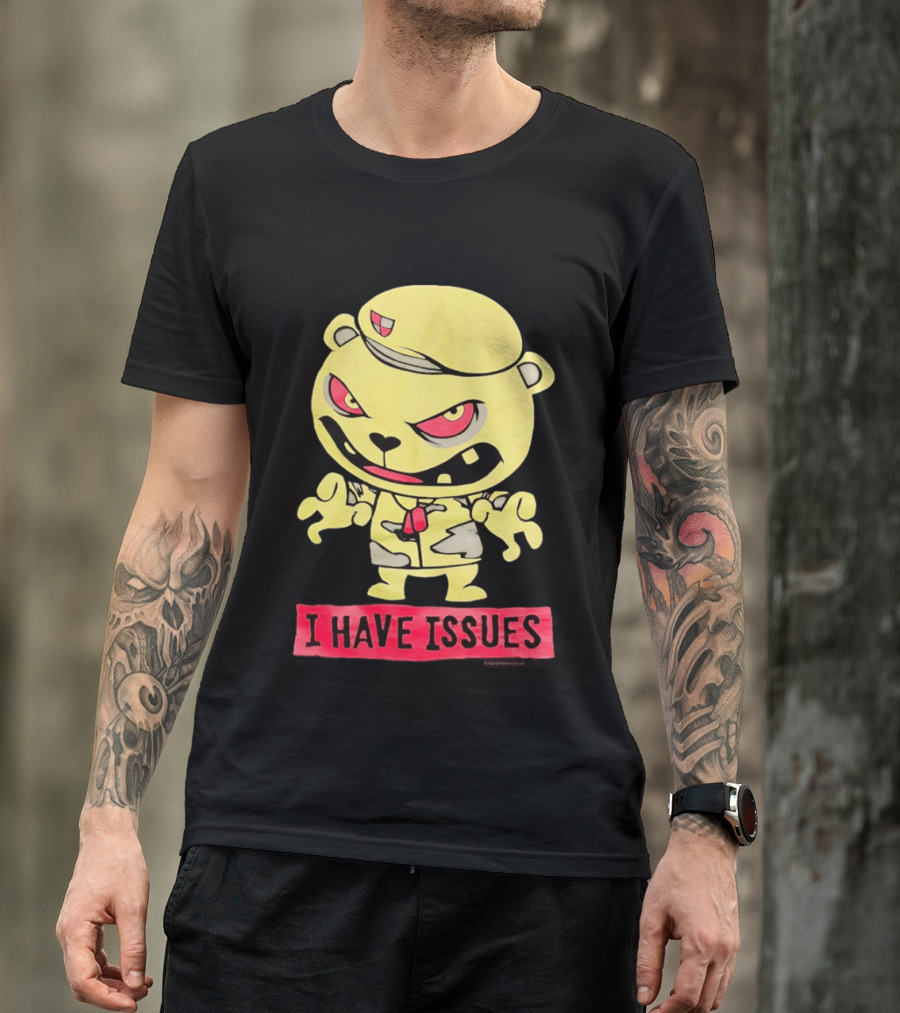 Flippy Series Happy Tree Friend I Have Issues T-Shirt