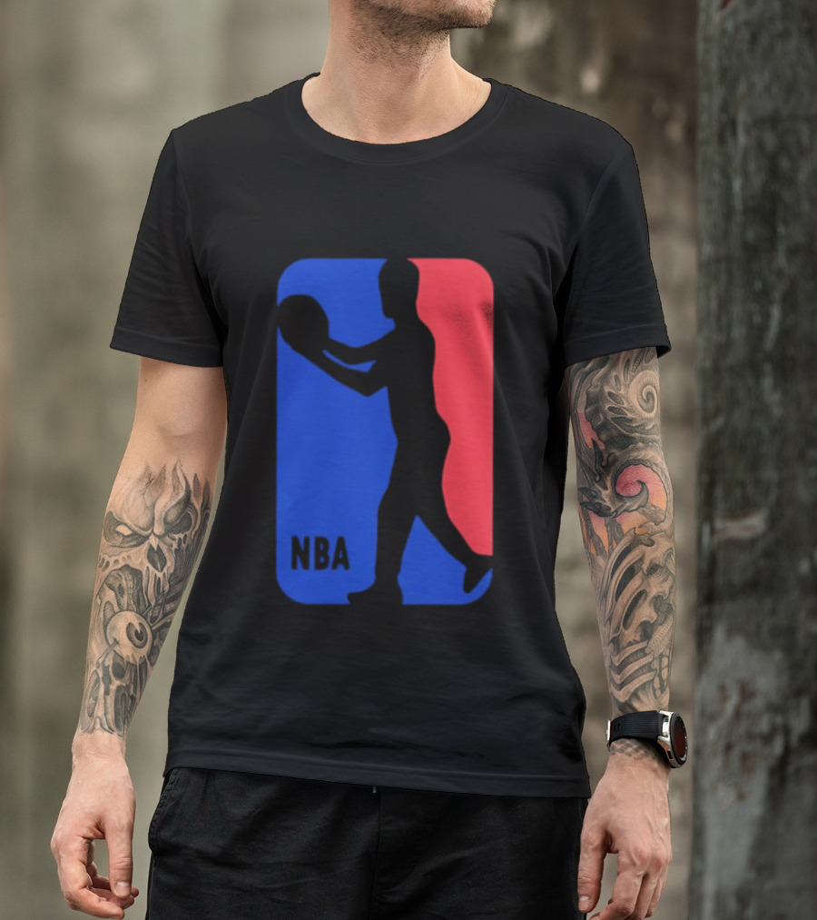 NBA Basketball Player Blue Red T-Shirt