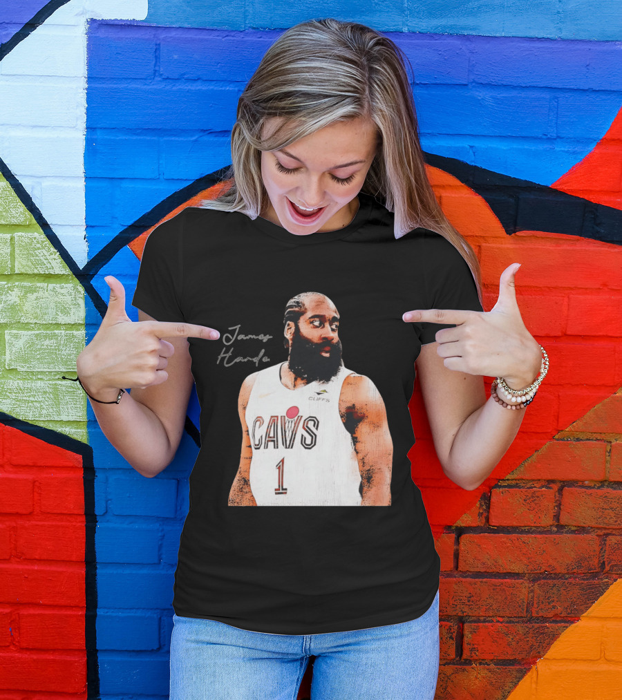 James Harden Cleveland Cavaliers CAVS Basketball 2026 NBA Champs T-Shirt