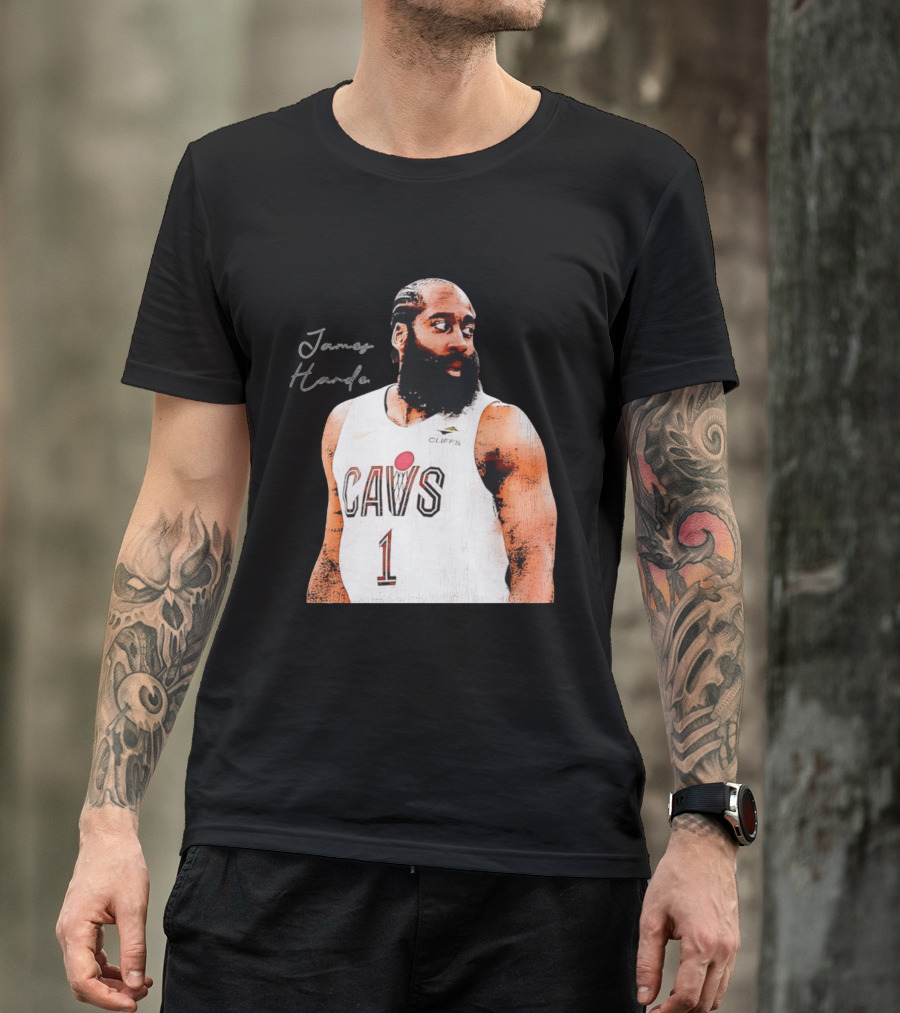 James Harden Cleveland Cavaliers CAVS Basketball 2026 NBA Champs T-Shirt