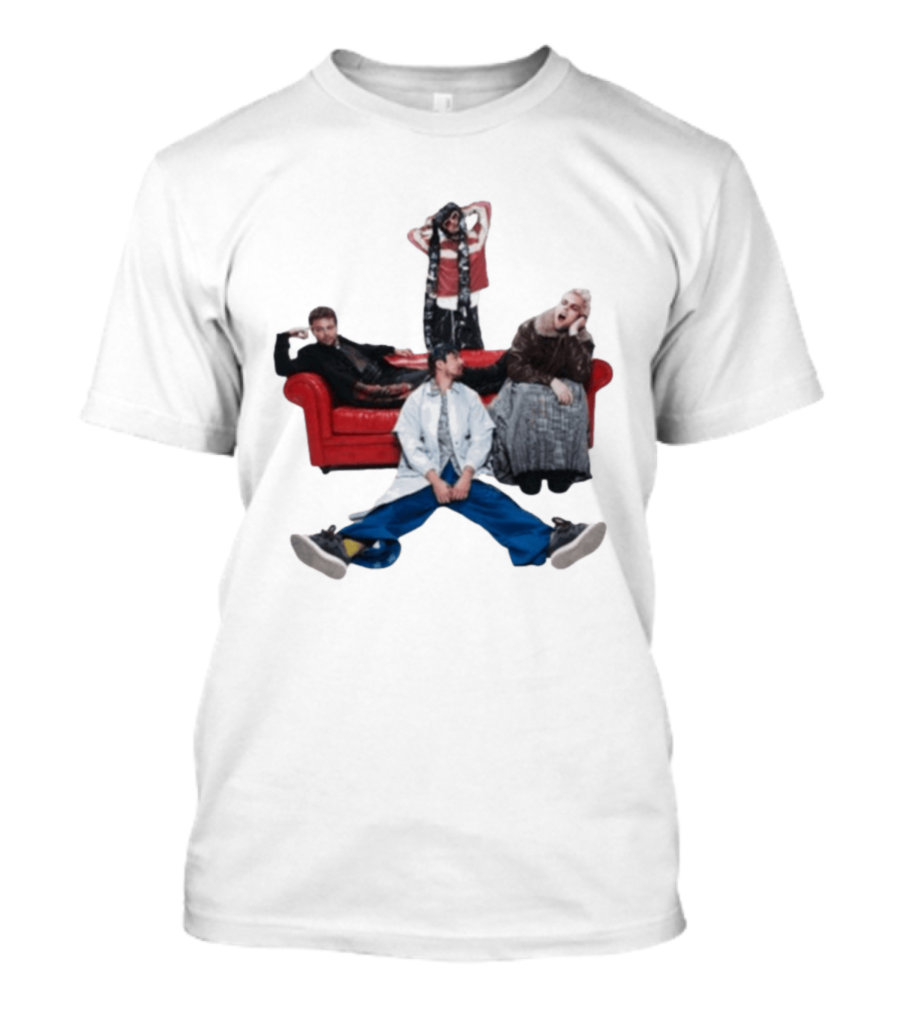 5 Seconds Of Summer Everyone's A Star World Tour 2026 Red Couch Moments T-Shirt