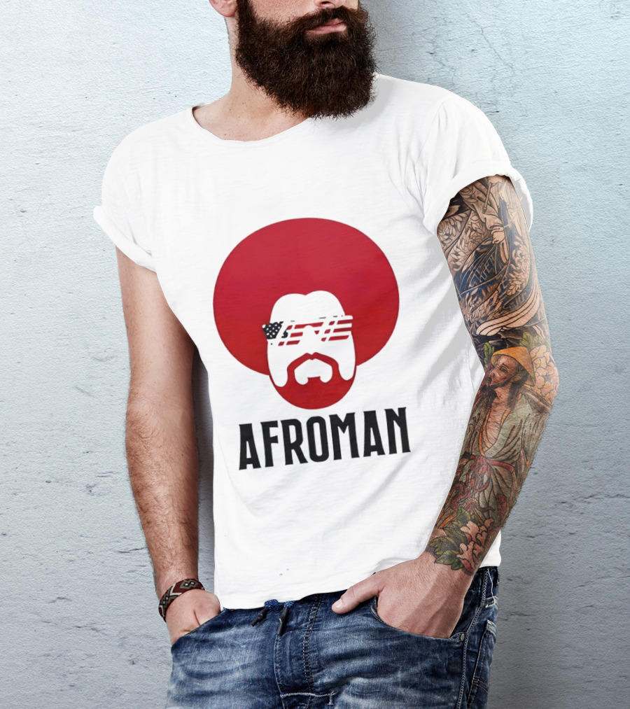 Afroman Justice For Lemon Pound Cake Red Afro Sunglasses T-Shirt