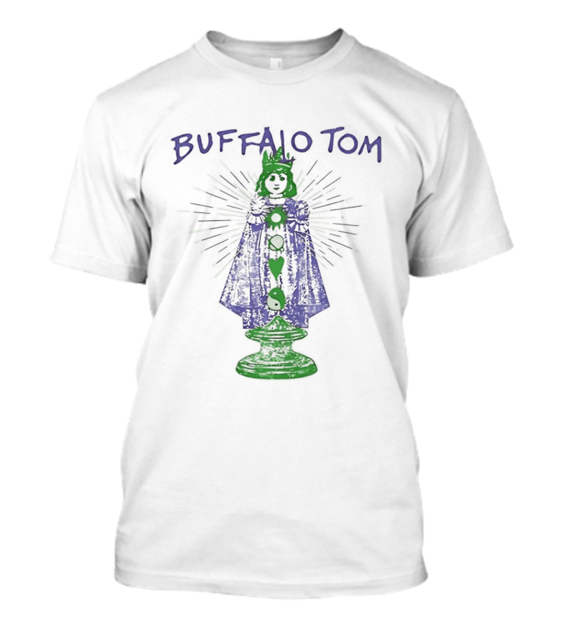 Buffalo Tom Green Cloaked Figure With Radiant Aura T-Shirt
