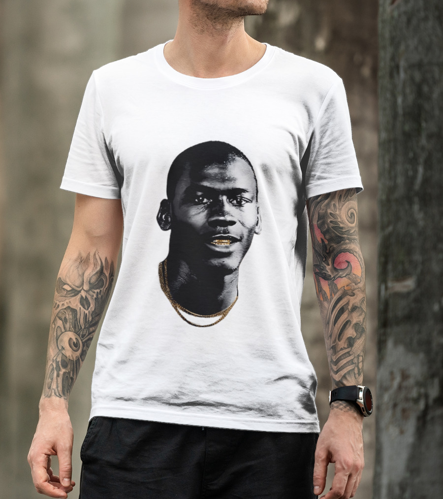 Michael JD Gold Teeth Grill Face T-Shirt