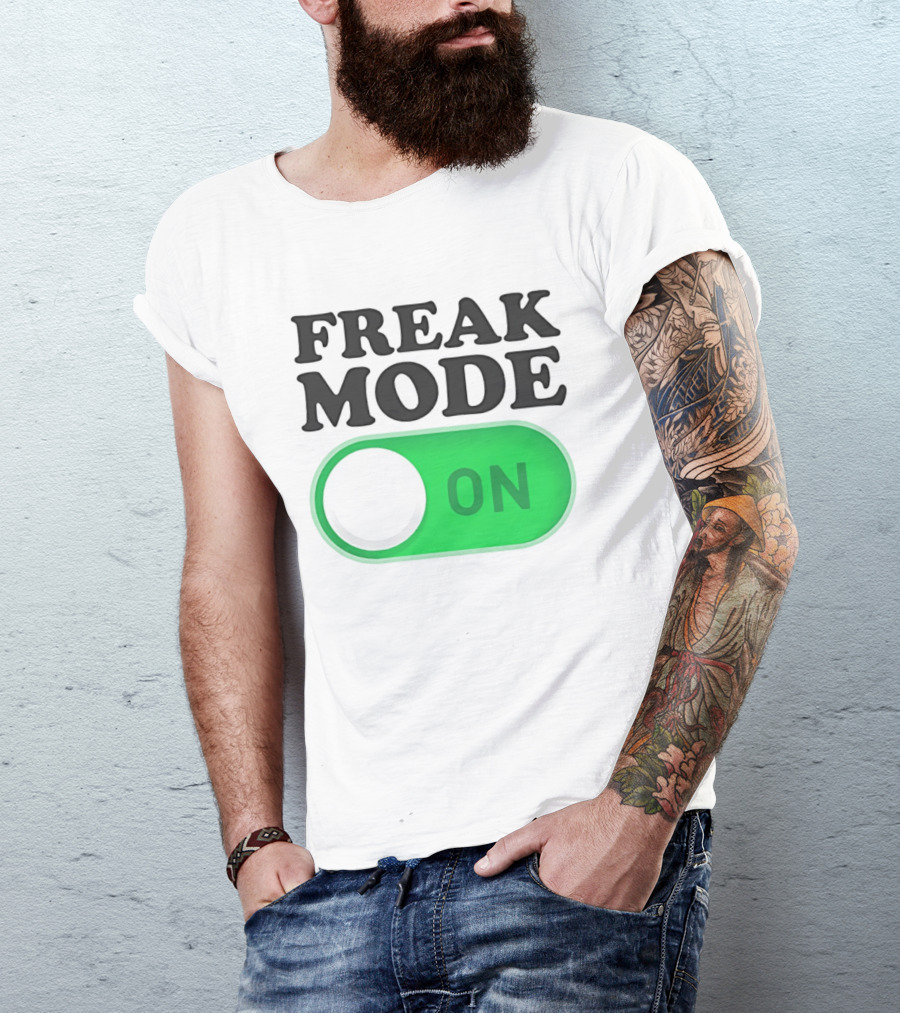 Freak Mode On Switch Button T-Shirt