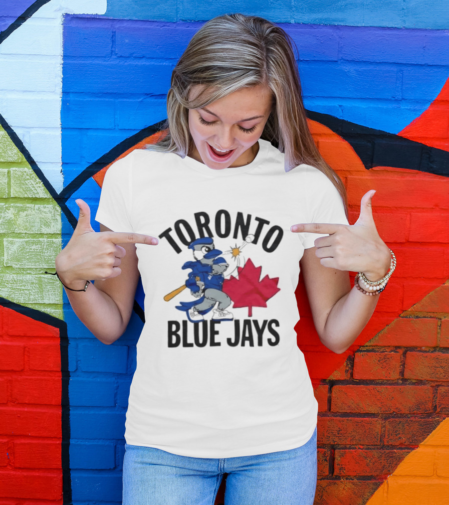 Toronto Blue Jays Baseball Maple Leaf T-Shirt
