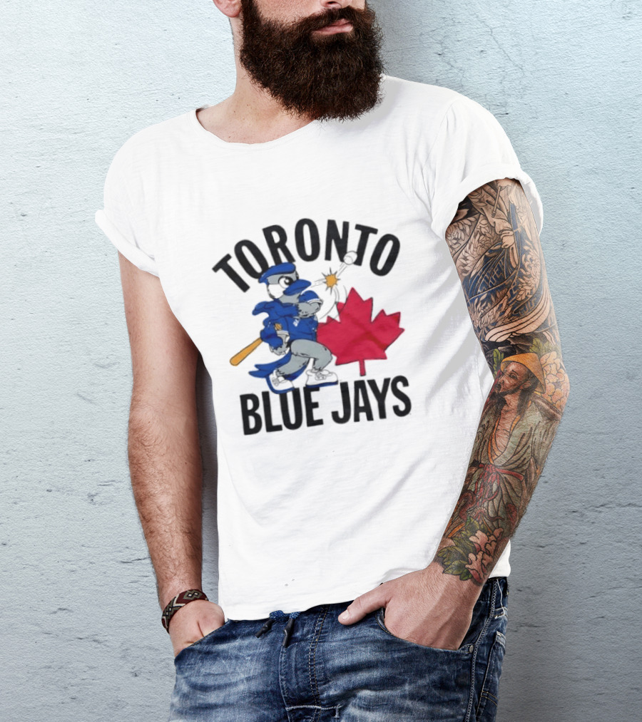 Toronto Blue Jays Baseball Maple Leaf T-Shirt