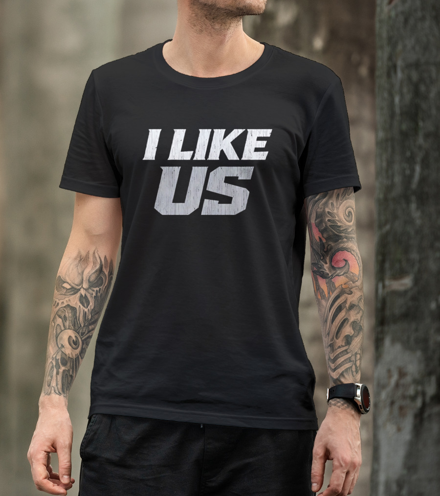 Stefon Diggs New England Patriots I Like Us T-Shirt