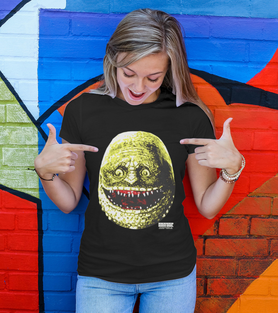Super Mario Bros 1993 De Evolue Now Reptilian Creature T-Shirt