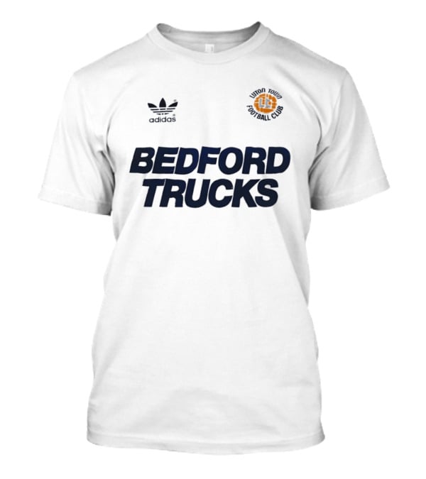 Adidas Bedford Trucks Luton Town Football Club T-Shirt