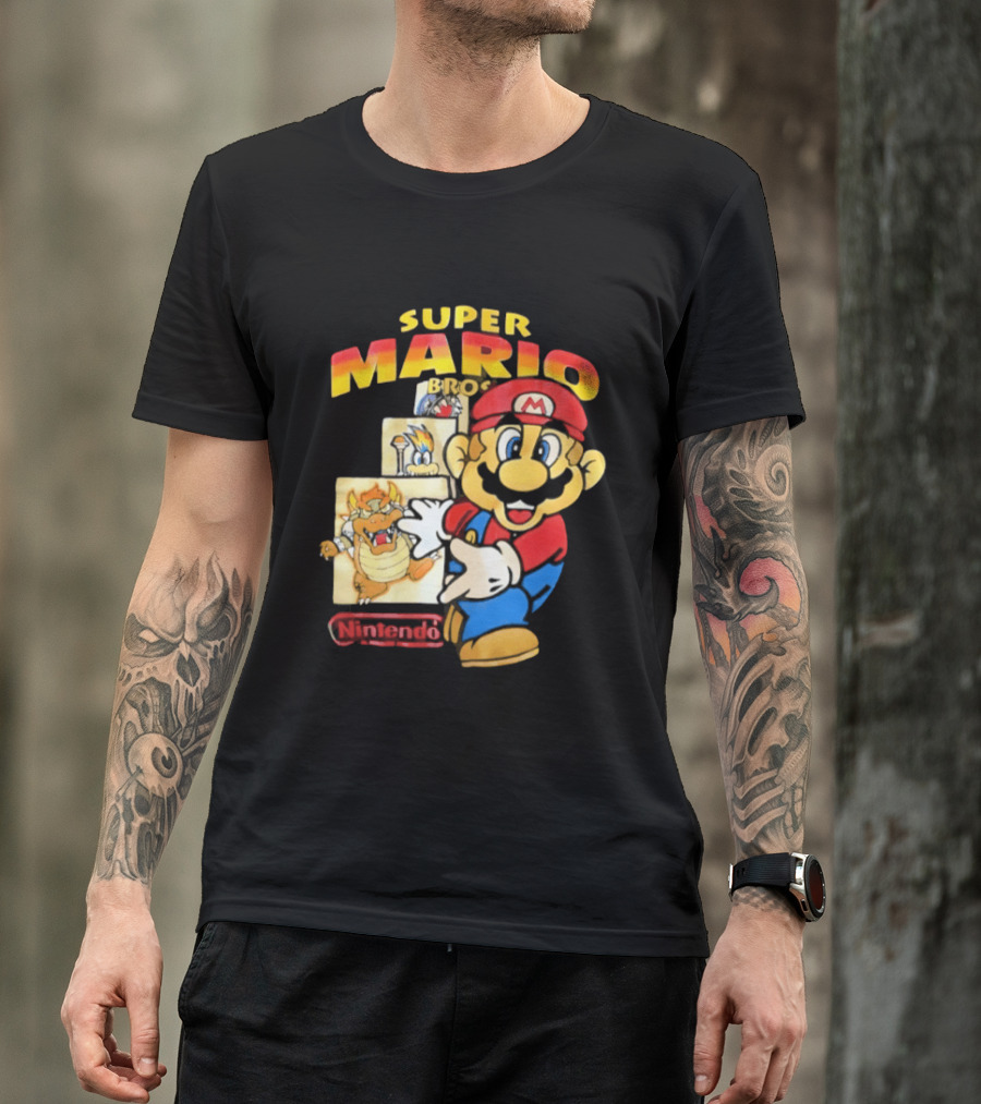 Super Mario Bowser Challenge Pixel Adventures T-Shirt