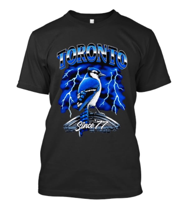 Toronto Blue Jays Since 77 Lightning Bird Power T-Shirt