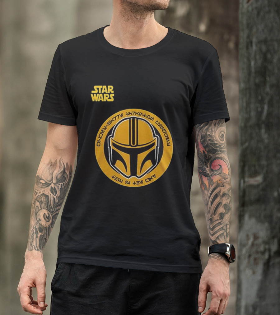 Star Wars Mandalorian Theme Wilkes Barre Scranton Penguins Game Night 2026 T-Shirt