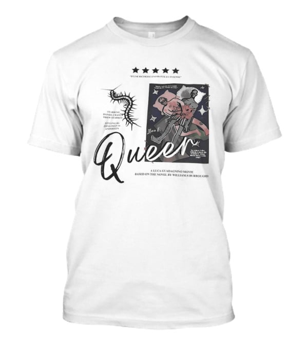 Queer D'une Richesse Enivrante Et Intense Luca Guadagnino Movie Based On Novel By Williams Burroughs T-Shirt