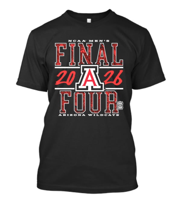NCAA Men's Final Four 2026 Arizona Wildcats T-Shirt