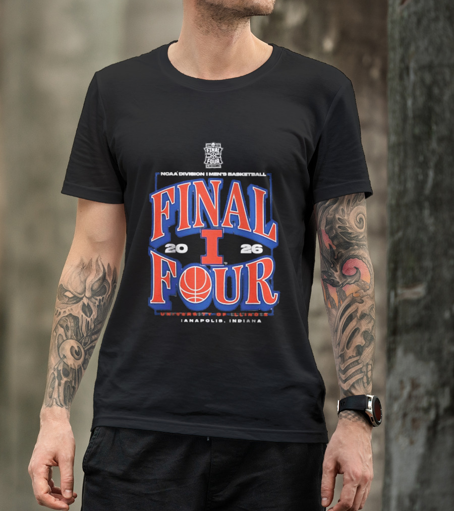 NCAA Division I Men's Basketball 2026 Final Four Indianapolis Indiana T-Shirt
