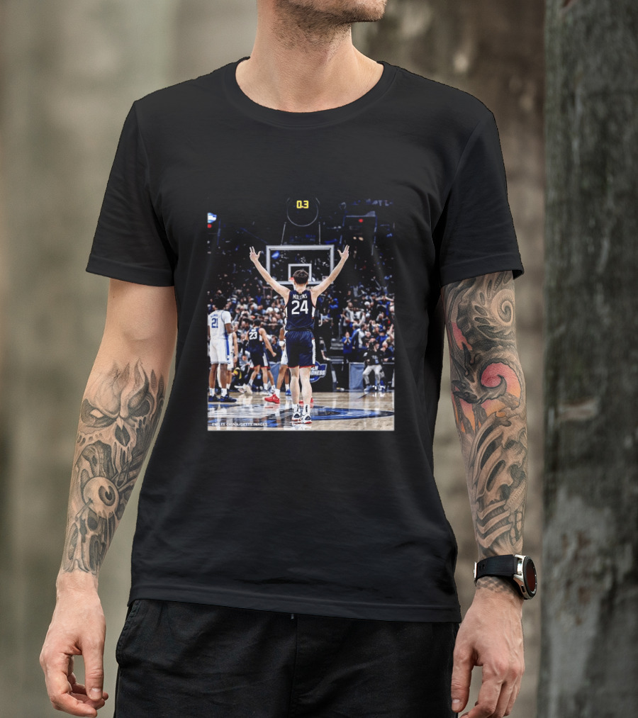 Braylon Mullins UConn Huskies Victory Over Duke Blue Devils Basketball March Madness 2026 T-Shirt