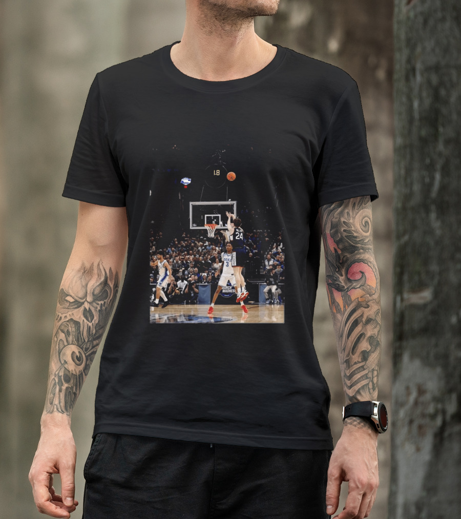 Braylon Mullins Last Second Victory Shot UConn Vs Duke NCAA March Madness 2026 T-Shirt