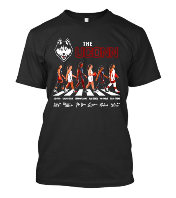 UConn Huskies Women's Basketball Team Abbey Road T-Shirt