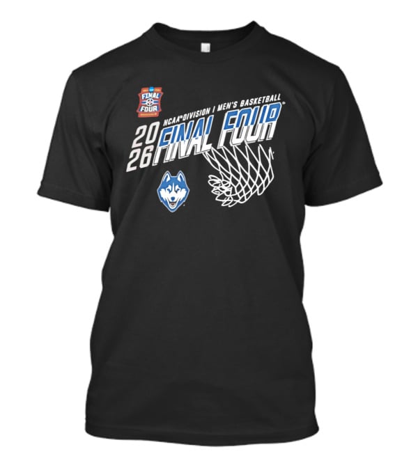 UConn Huskies 2026 NCAA Men's Basketball Final Four March Madness T-Shirt