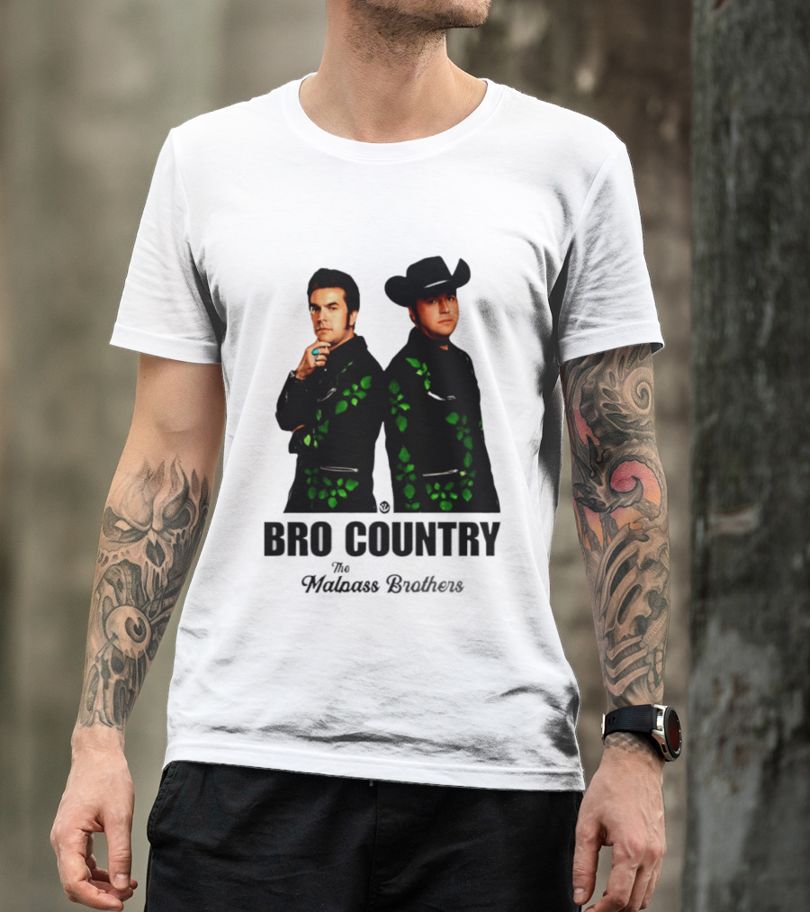Bro Country The Malnass Brothers Western Style Duo T-Shirt