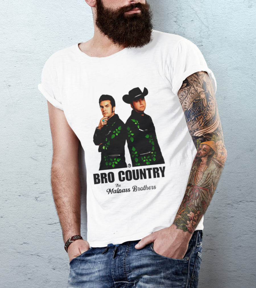 Bro Country The Malnass Brothers Western Style Duo T-Shirt