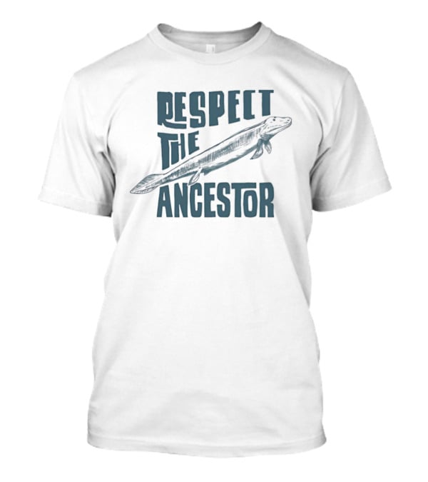 Respect The Devonian Ancestor Fish T-Shirt
