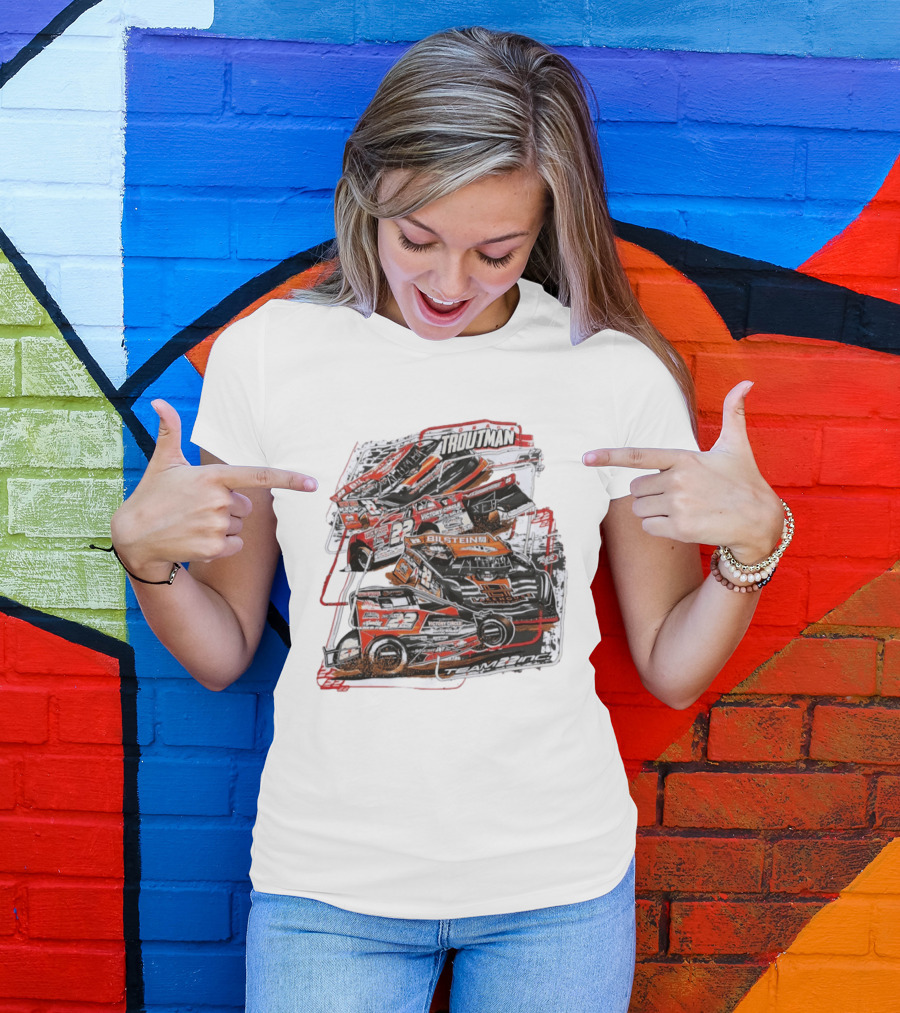 Drake Troutman 22 Racing Bilstein Team 22 Inc Victory Circle T-Shirt