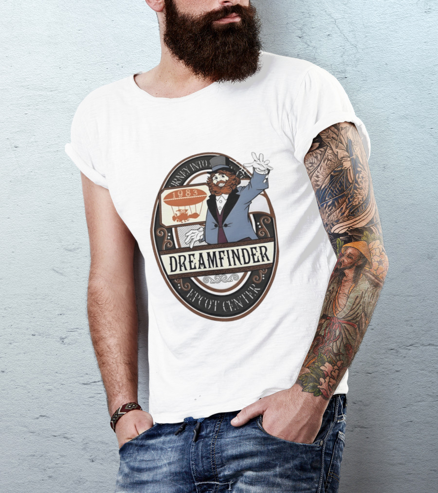 Journey Into 1983 Dreamfinder Epcot Center T-Shirt
