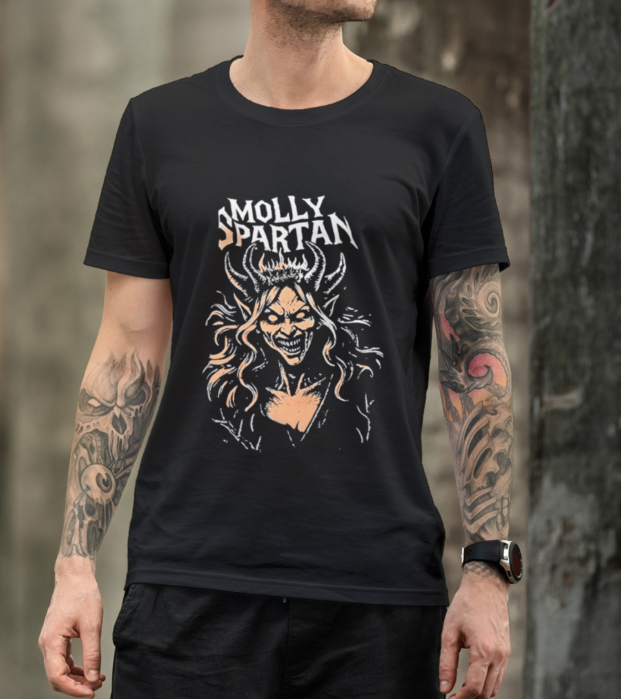 Molly Spartan Horned Queen T-Shirt