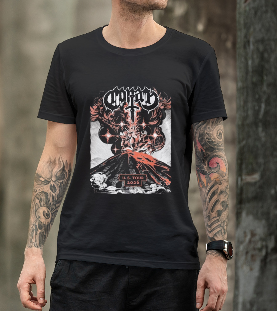 Conan Band U.S. Tour 2026 Explosive Lava T-Shirt